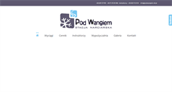 Desktop Screenshot of podwangiem-ski.pl