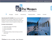 Tablet Screenshot of podwangiem-ski.pl